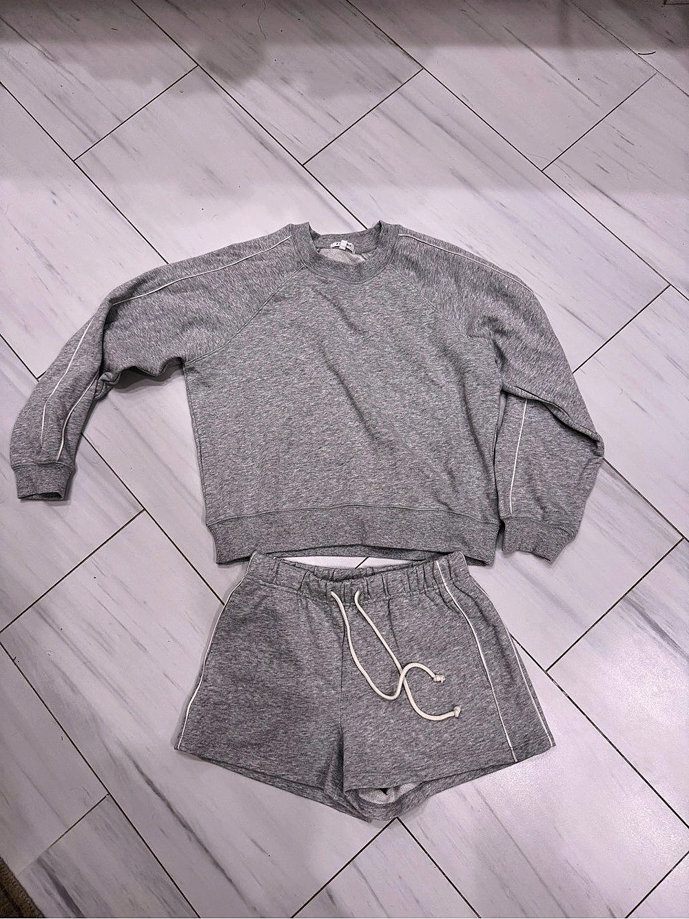 Z Supply Gray Lounge Set Size XS